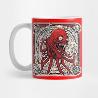 Red Meathead Monster Mug